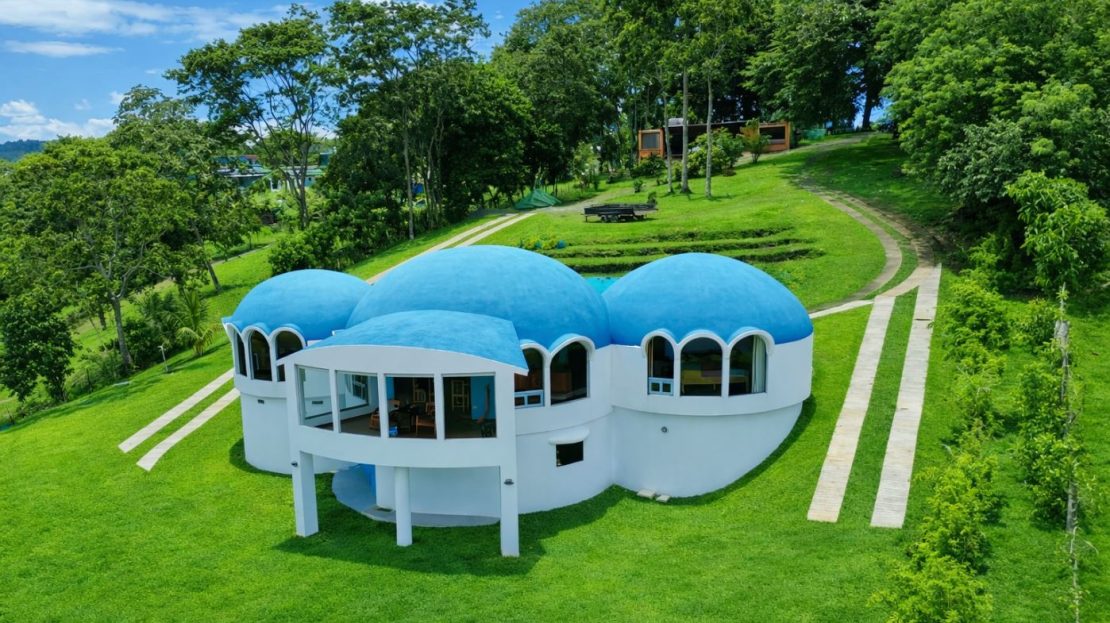 Unique Dome Home & Income Generating Guest House with Lake Arenal & Volcano Views - Tronadora Guanacaste Costa Rica