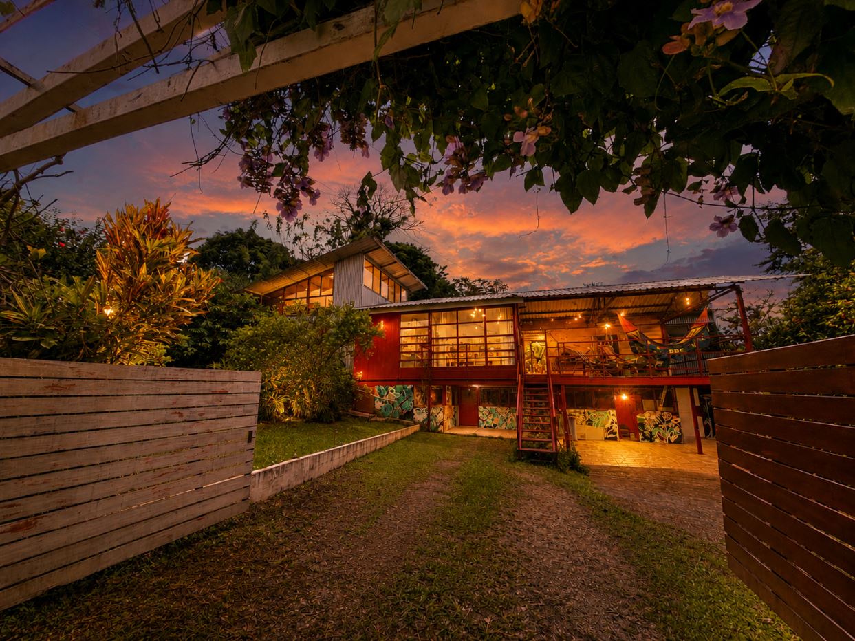 Bohemian-Inspired Home in El Castillo, Alajuela with Arenal Volcano Views &amp; Income Potential