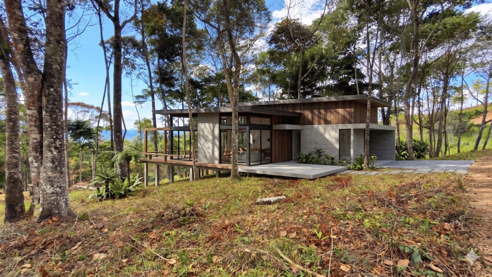 For Sale: Beautiful Mountain 706m2 Residential Lot in Quebradas - CR