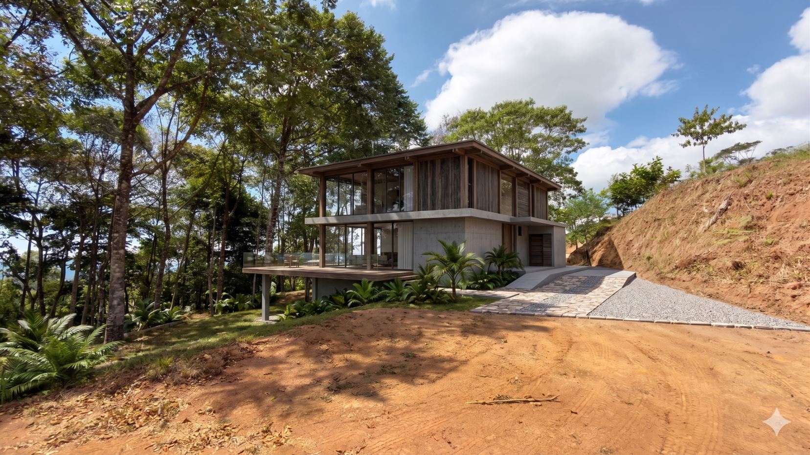 For Sale: Beautiful Mountain 1,300m2 Residential Lot in Quebradas - CR