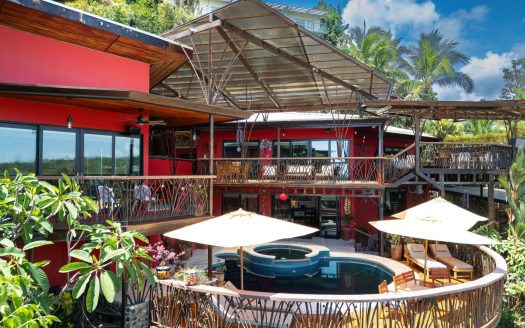 Luxury Multi-Level Estate With Ocean View For Sale In Manuel Antonio