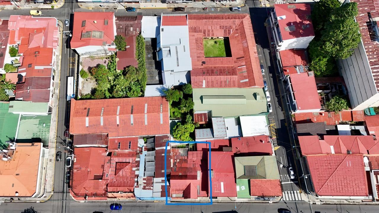 Premium commercial land in the heart of Heredia – 3,336 ft² with 50 ft frontage on a main road