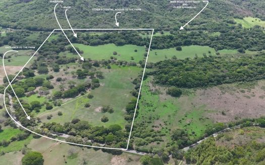 26.04 Hectare Farm in Río Seco ~ Water, Pasture & Development Potential Near Playa Junquillal