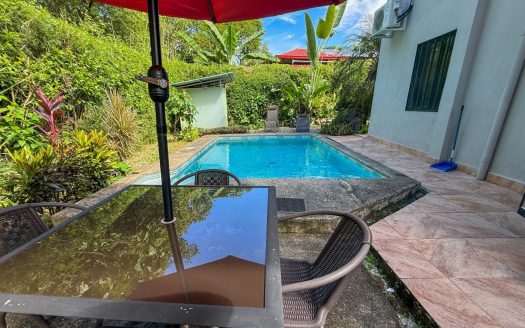 Serene 2-Bedroom Jungle Sanctuary with Private Pool & Gorgeous Balcony Views on Calle Buganvillea in Ojochal Costa Rica