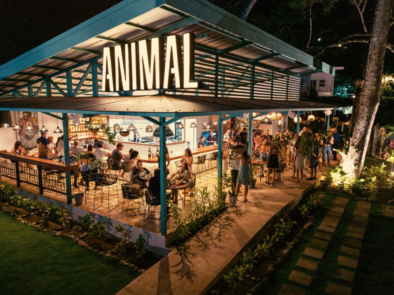 For Sale Animal Restaurante &amp; Bar and 615 Square Meters- Lot Turnkey Business in Playa Hermosa, Jaco
