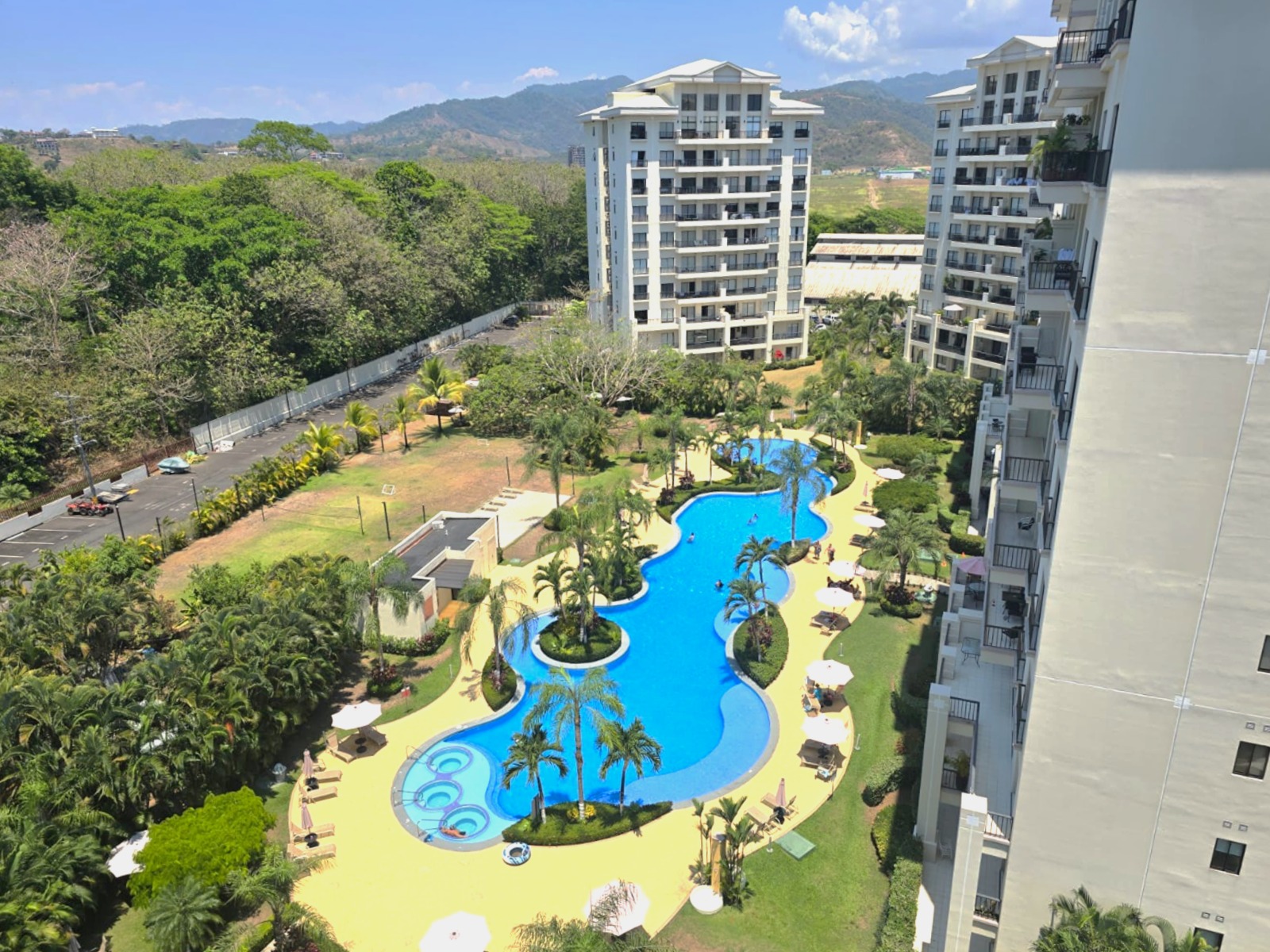 Jaco Bay pool view three bedroom condo