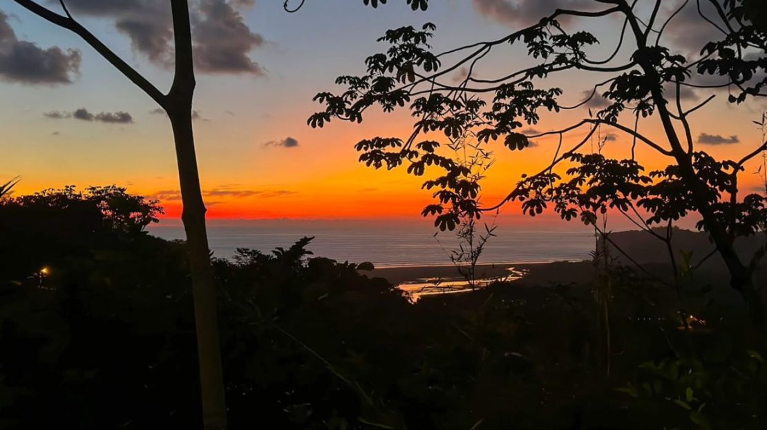 Ocean View Home for Sale in Ojochal with Pool & Jungle Views