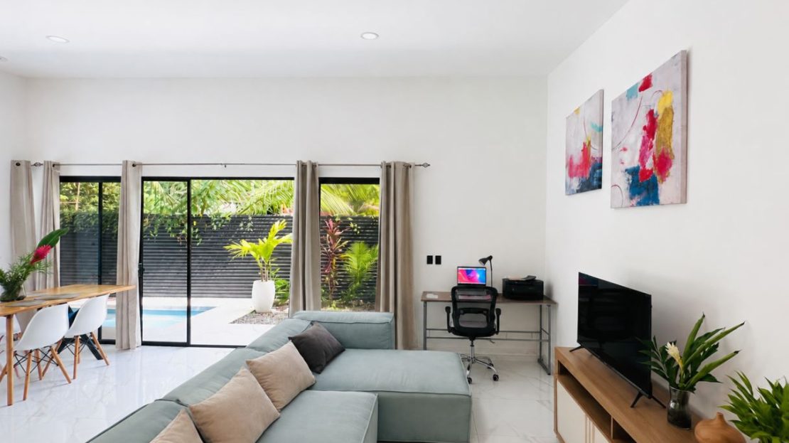 Modern Two-Story Home Just a 5-Minute Walk to Bahía Ballena National Park