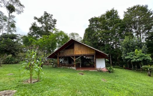 Property for Sale in Santa Elena Perez Zeledon: 1.23-Acre Riverfront Parcel with Penas Blancas River Access and Existing Structure
