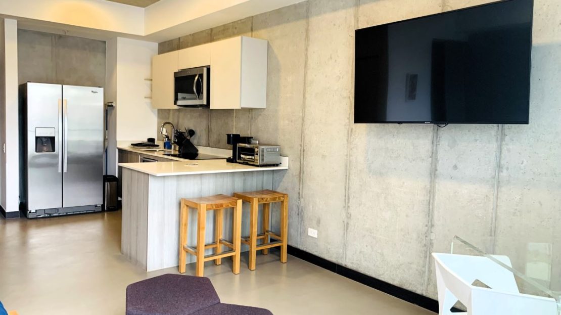 FOR RENT: Furnished studio apartment at Q-BO Towers