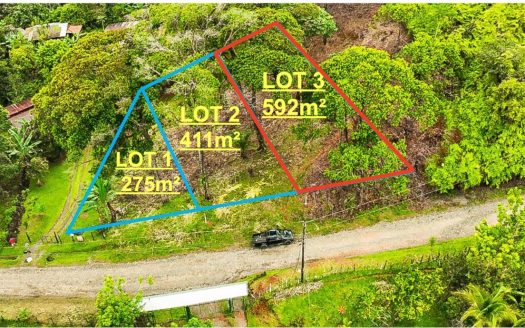 Tropical Lot Near Manuel Antonio with Water & Electricity Available