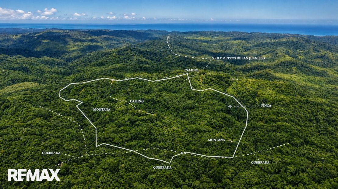 Finca San Juanillo: 100 hectare Regenerative Mountain & River Estate Guanacaste | REMAX