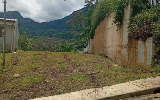 Lot of 376 m² in San Antonio de Escazú with Impressive Views of the Central Valley