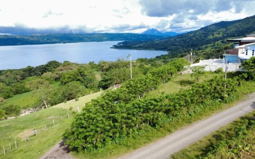Arenal’s Majestic Horizon: Lake & Volcano View Lot in Tronadora