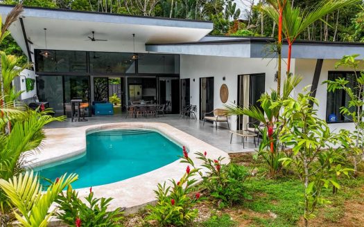 3 Bedroom Resort-Style Home with Pool for Sale in Uvita