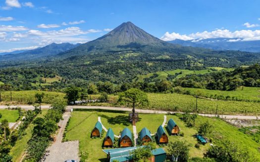 Wake Up to Arenal – Six Cabins, Established Income & Room to Expand